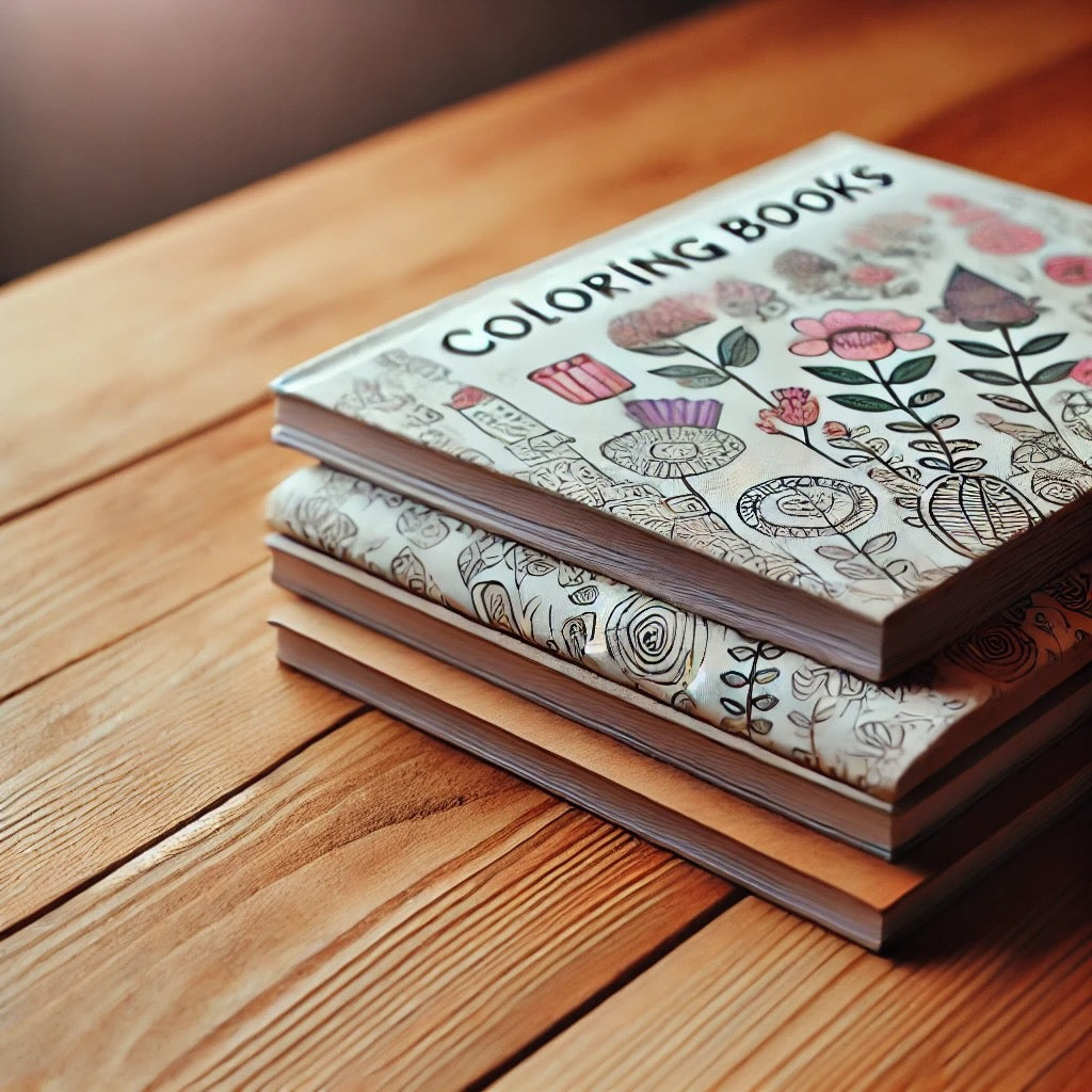 Digital Printable Coloring Books