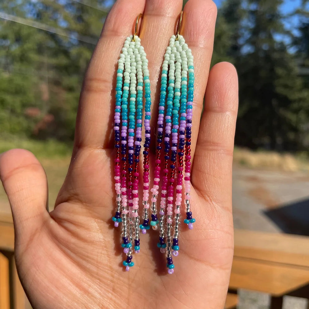 Sunset Fade :  Sandpoint | Fringe Earrings