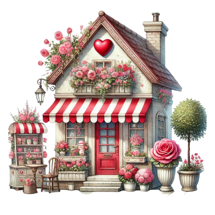 Sticker: Whimsical House (STKR17)