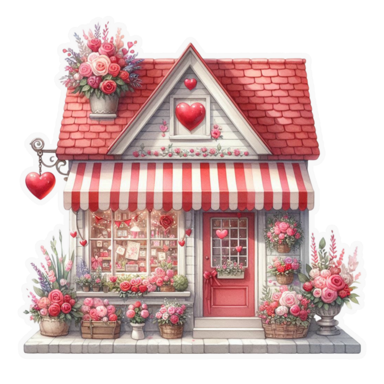 Sticker: Whimsical House (STKR18)