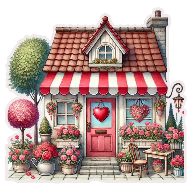 Sticker: Whimsical House (STKR19)