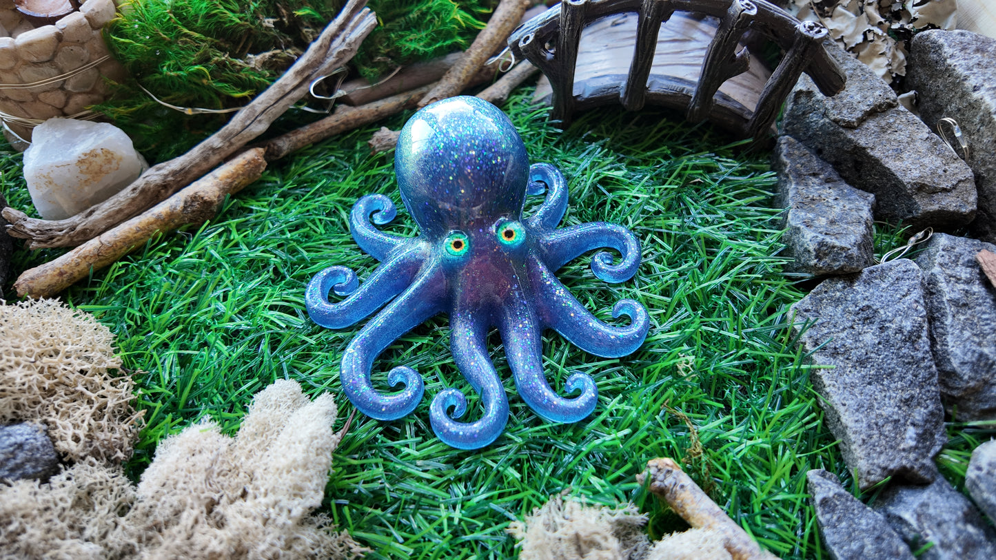 Desktop Octo: Blue Glitter (DSKO_01)