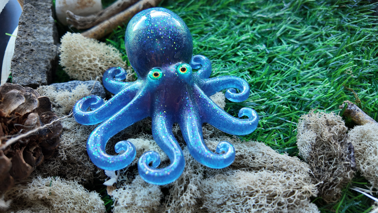 Desktop Octo: Blue Glitter (DSKO_01)