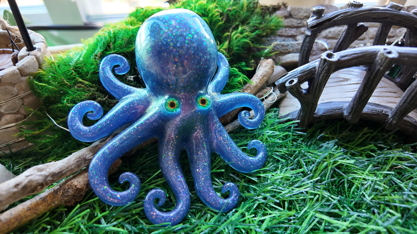 Desktop Octo: Blue Glitter (DSKO_01)