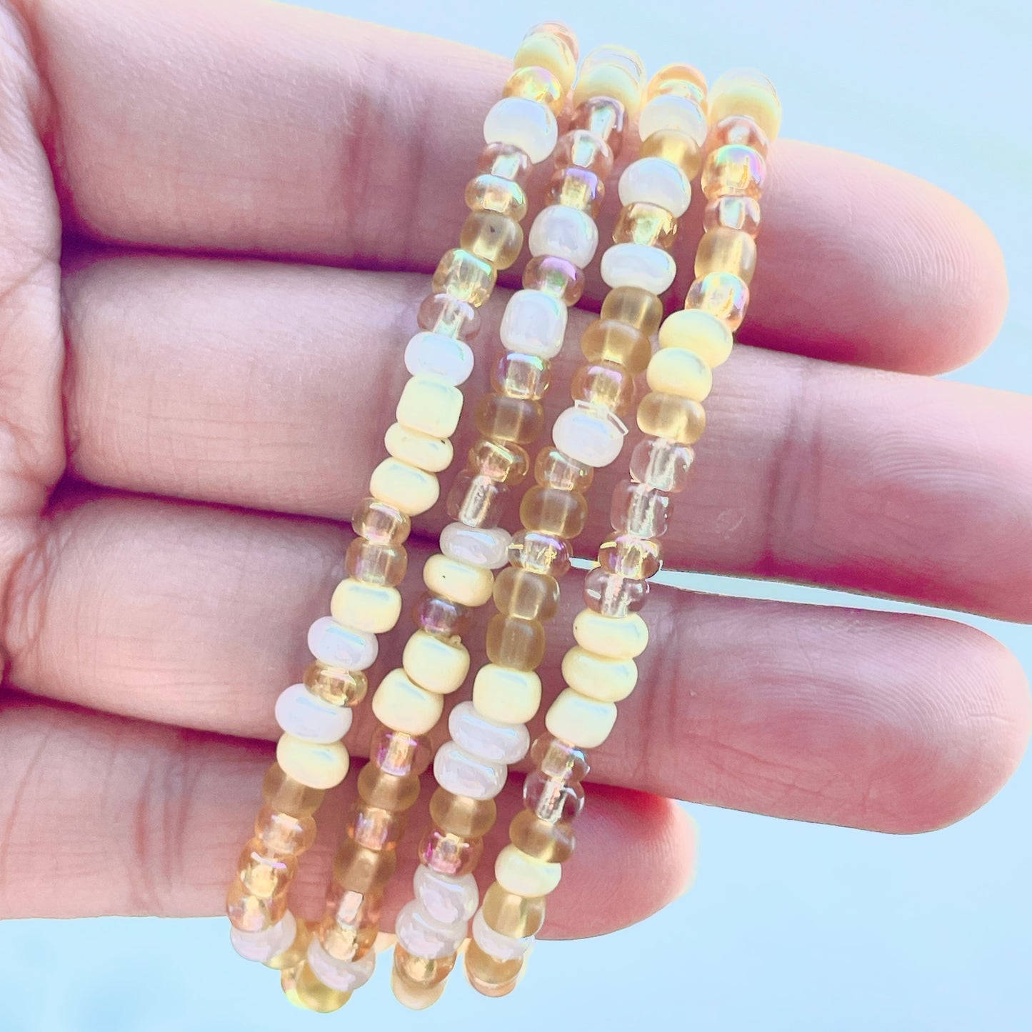 Stretch Bracelet - Buttercream Mix (STRB_01)