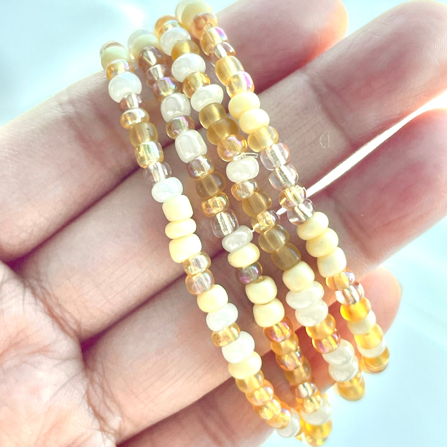 Stretch Bracelet - Buttercream Mix (STRB_01)