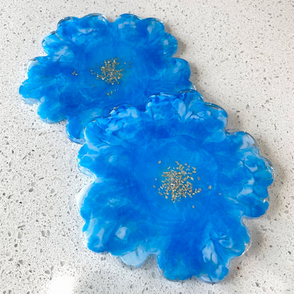 Flower Bloom Coaster (FBC_04) - set of 2 coasters