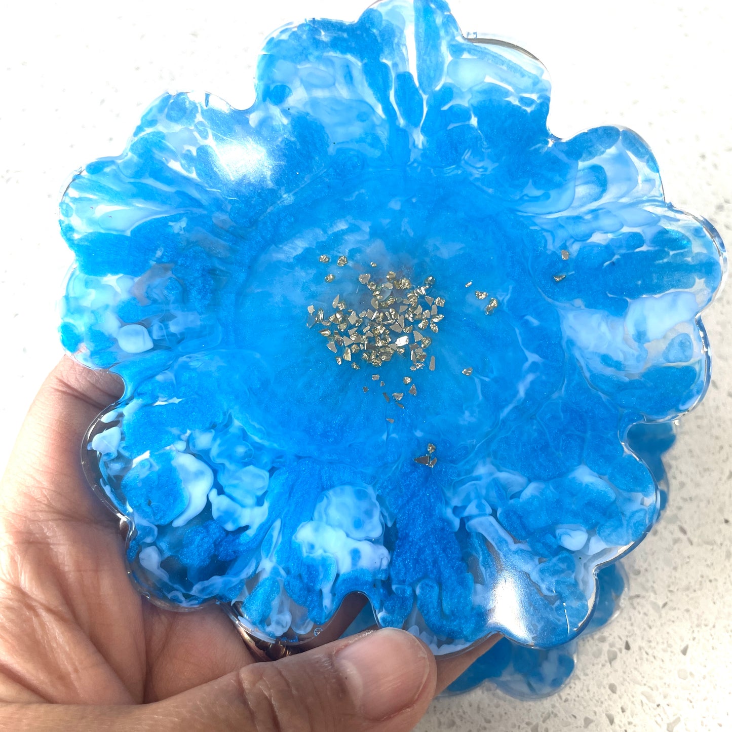 Flower Bloom Coaster (FBC_04) - set of 2 coasters