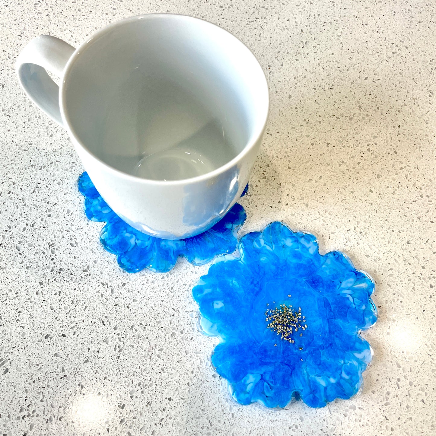 Flower Bloom Coaster (FBC_04) - set of 2 coasters