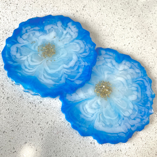 Flower Bloom Coaster (FBC_05) - set of 2 coasters