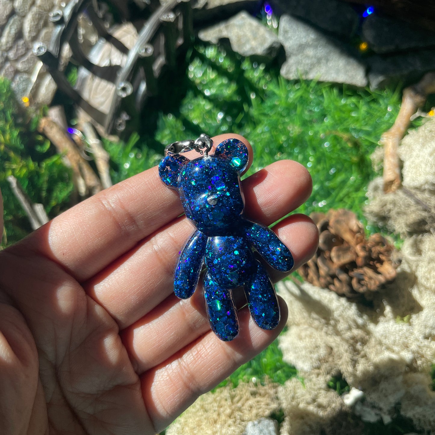 Worry Bear (WB03) - Blue Stardust