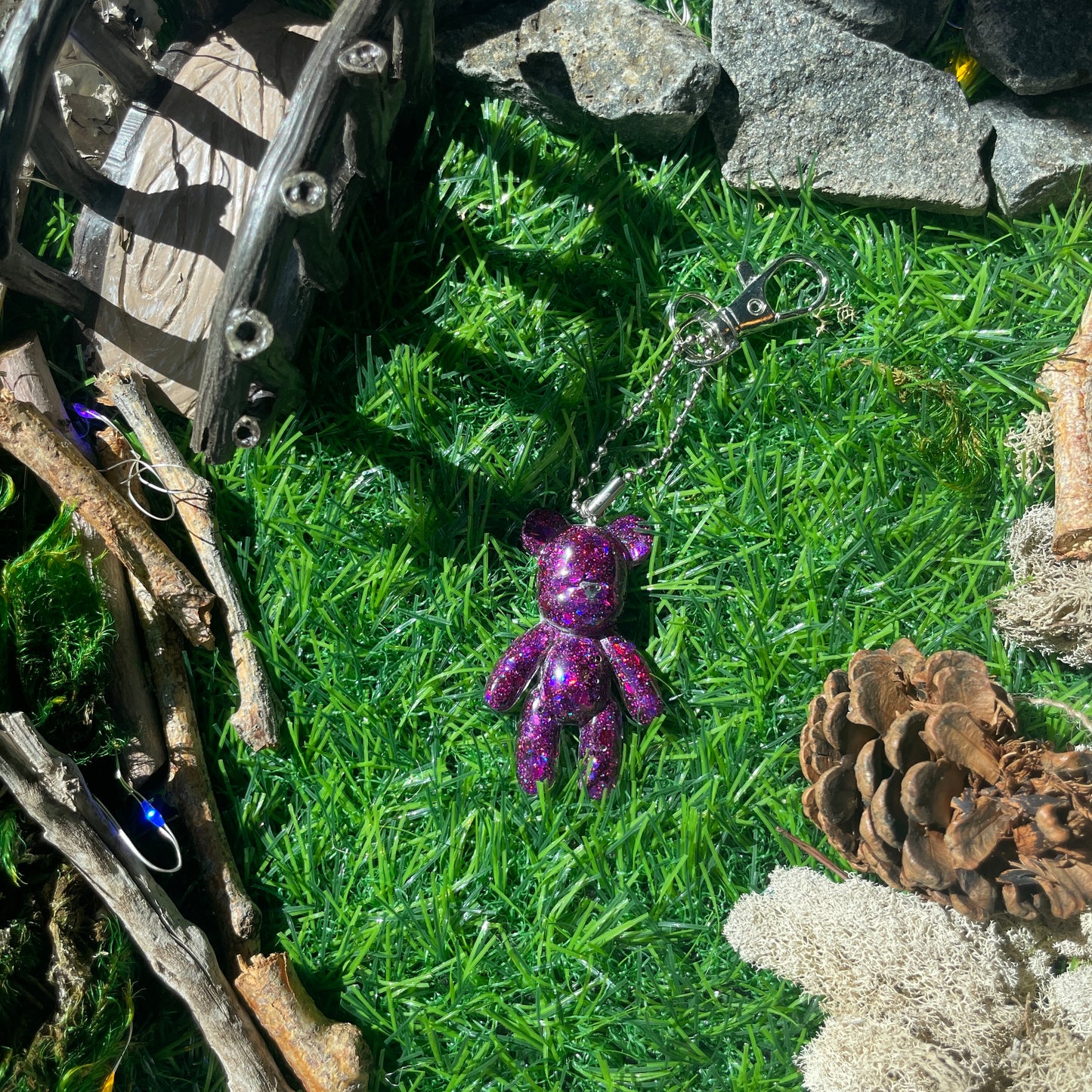 Worry Bear (WB08) - Mystic Merlot