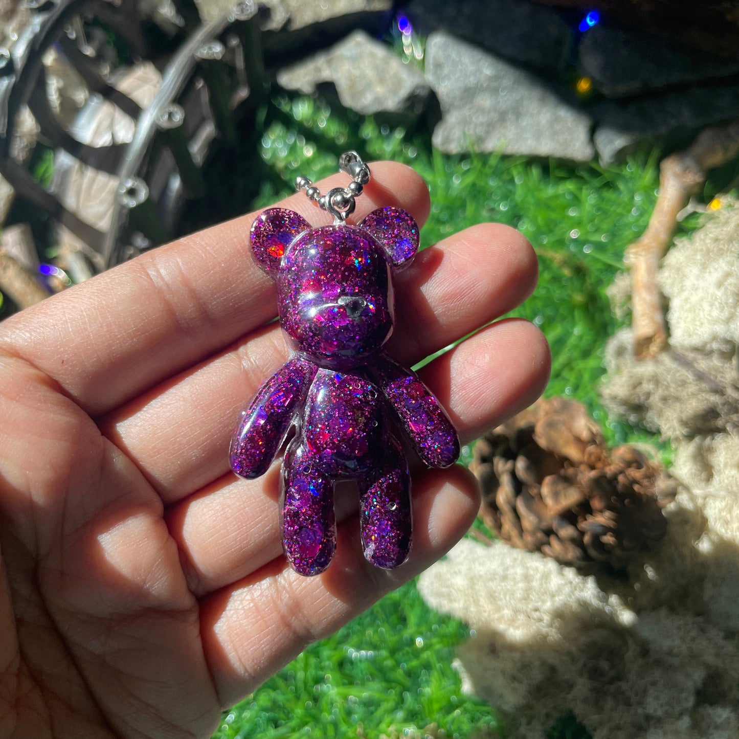 Worry Bear (WB08) - Mystic Merlot