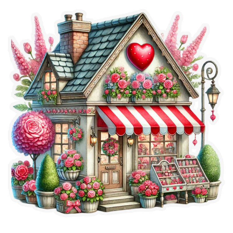 Sticker: Whimsical House (STKR21)