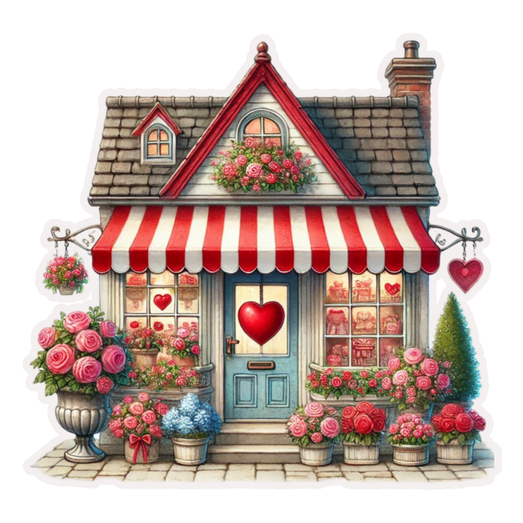 Sticker: Whimsical House (STKR22)