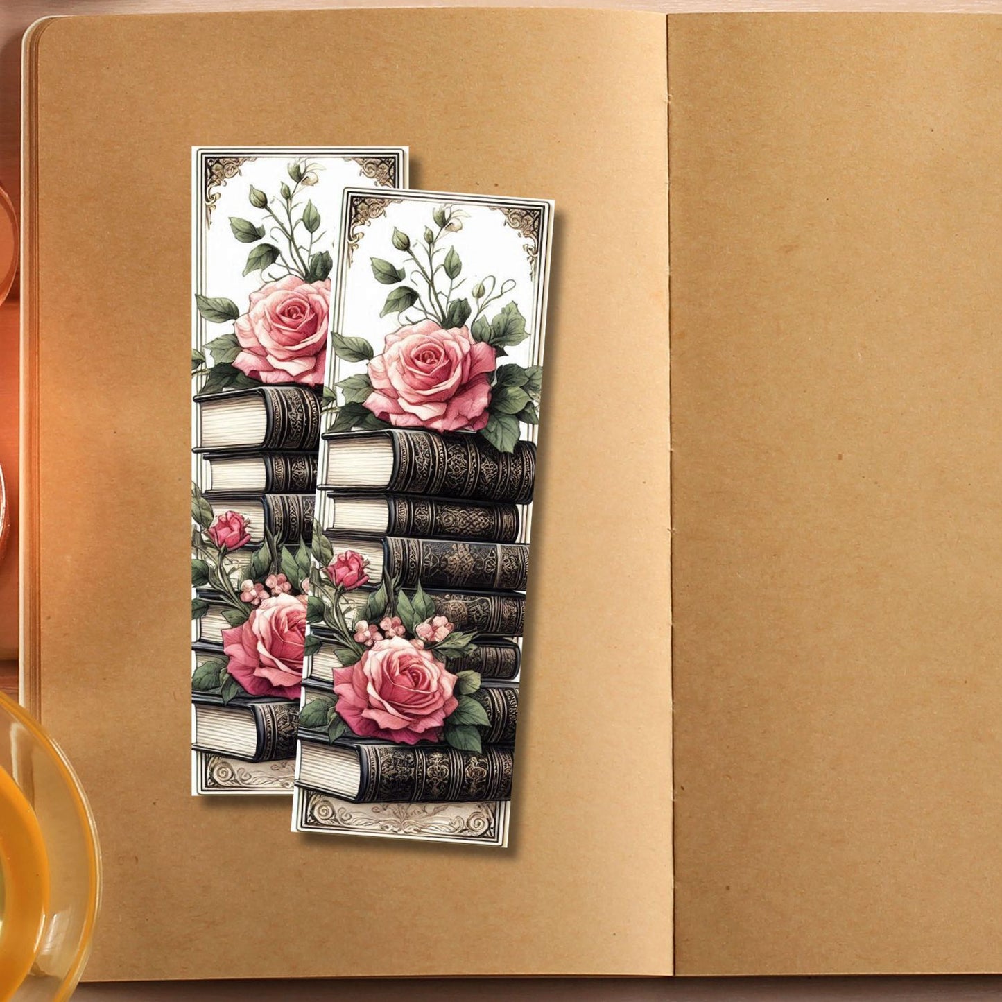 Bookmark: Rose Elegance BookStack (BKM04)