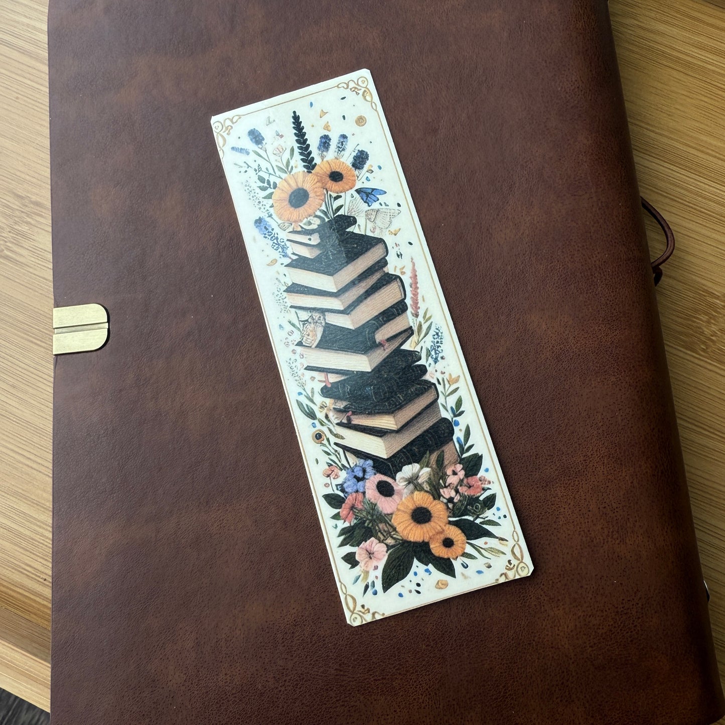 Bookmark: Sunlit Blooms BookStack (BKM03)