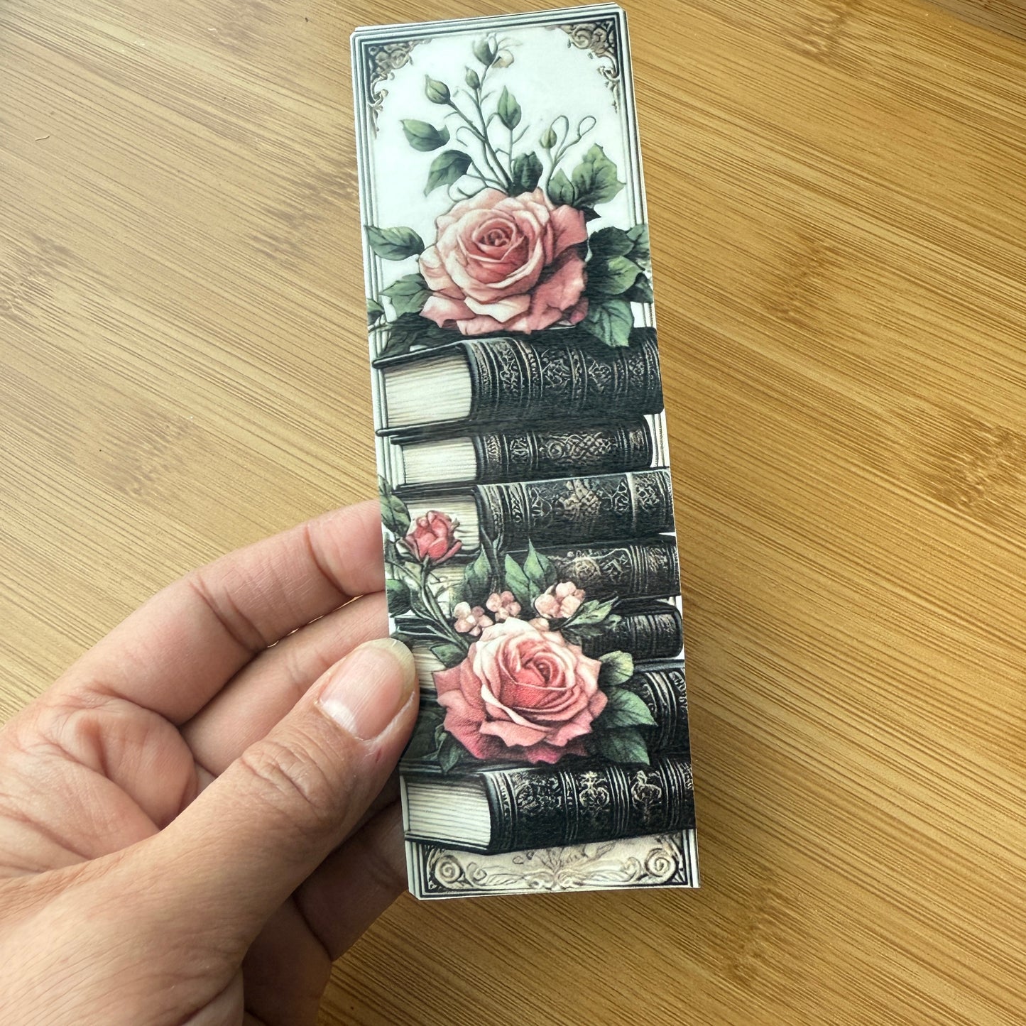 Bookmark: Rose Elegance BookStack (BKM04)