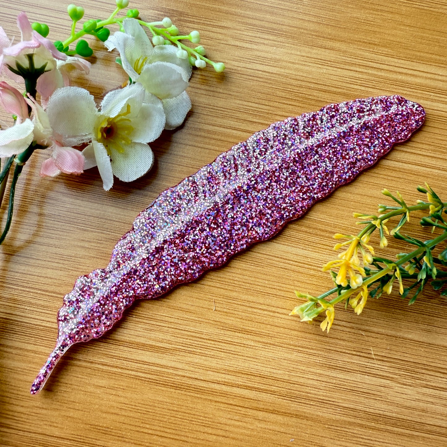 Bookmark: Resin Feather Bookmark (FBKM04)