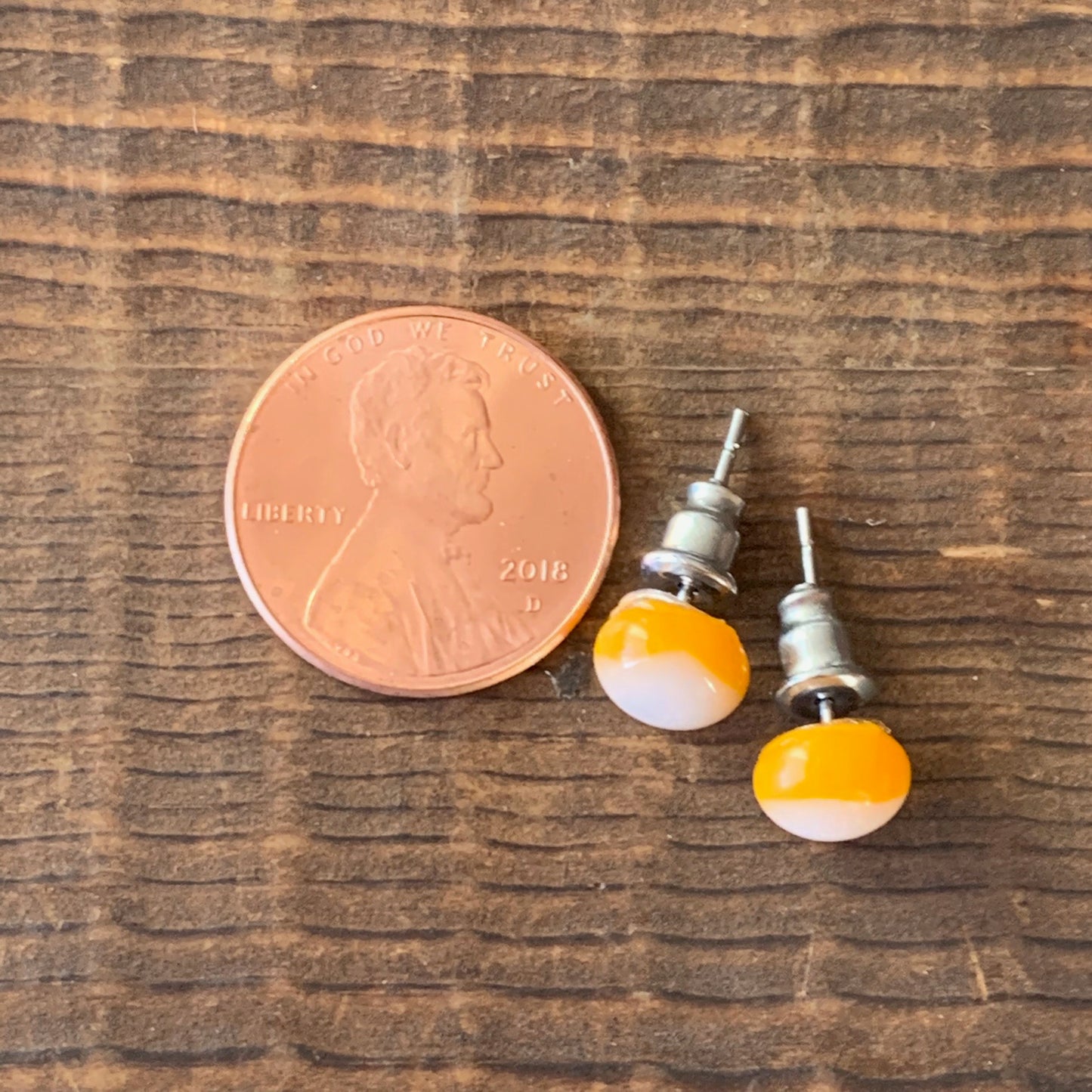 Fused Glass Earring Studs | Elemai - FGE60