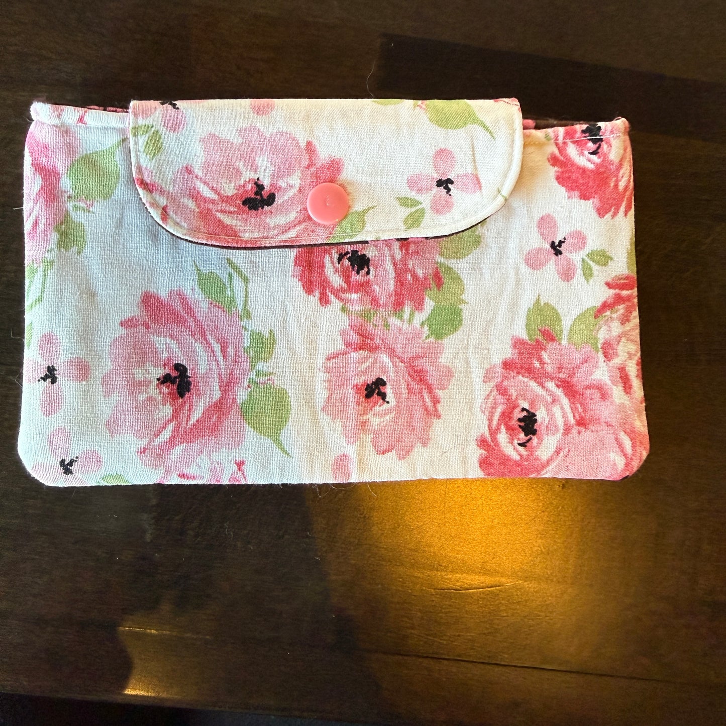 Cellphone Pouch - Pink Floral