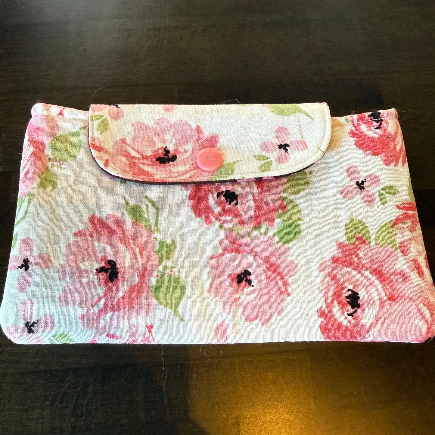 Cellphone Pouch - Pink Floral