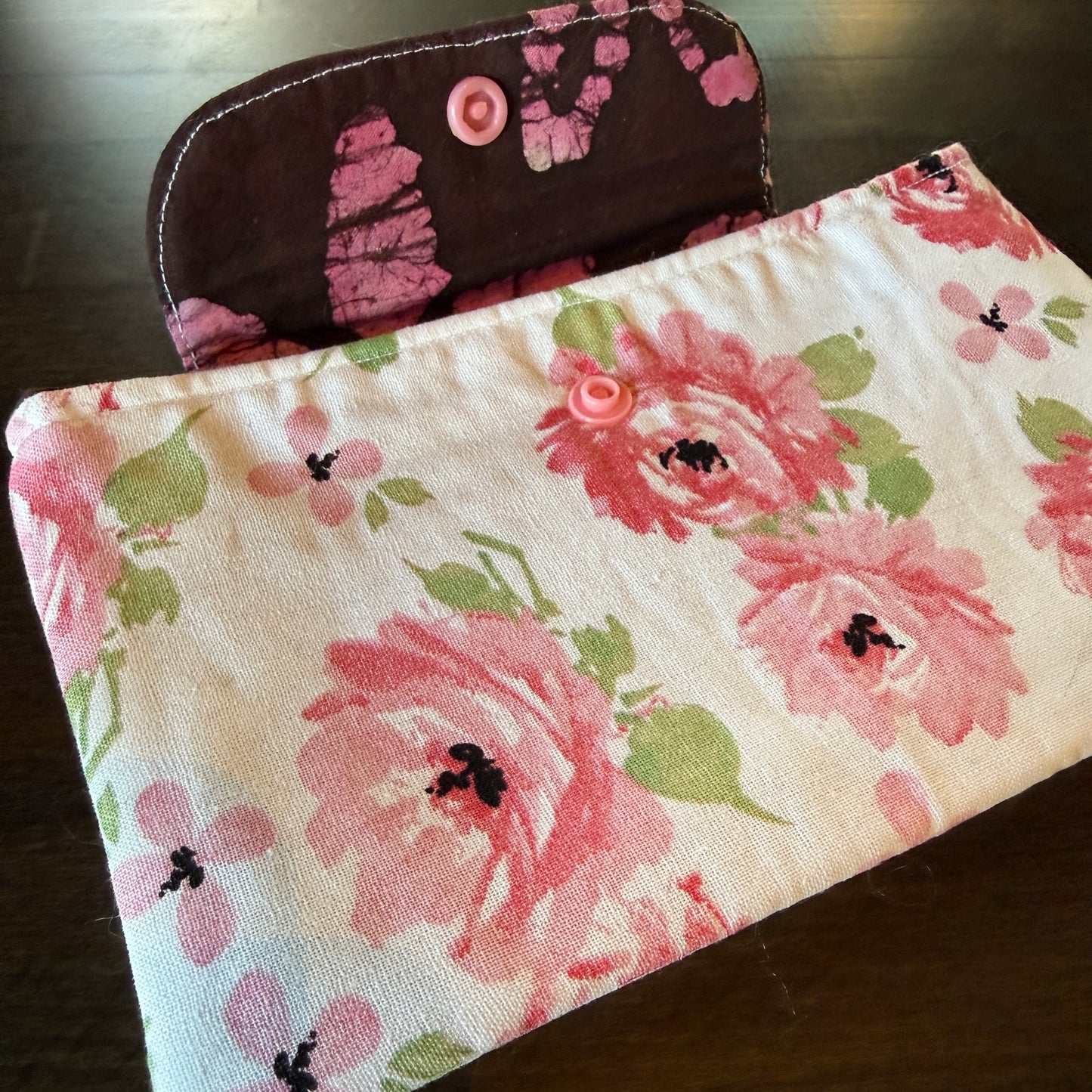 Cellphone Pouch - Pink Floral