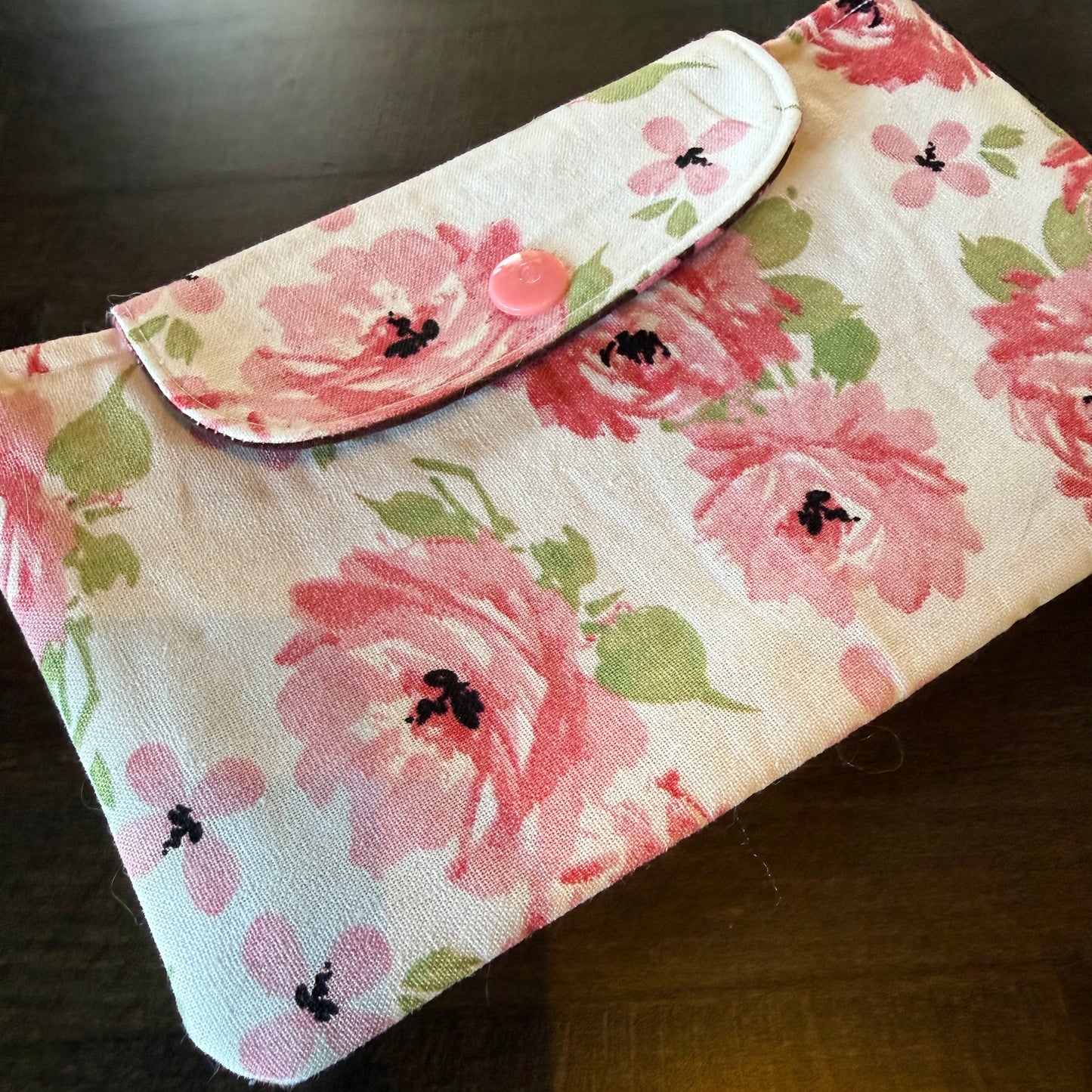 Cellphone Pouch - Pink Floral