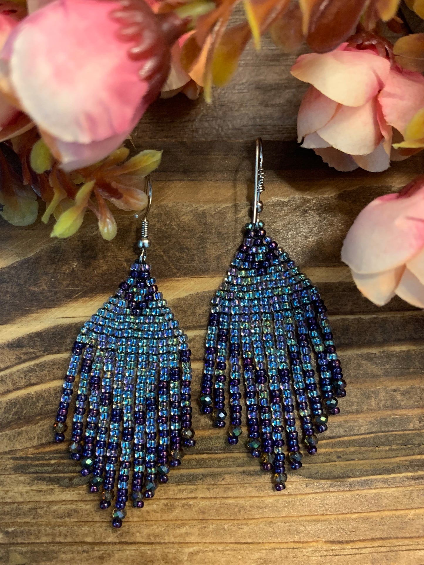 Attire Magea (Attract Magic) : Blue| Fringe Earrings