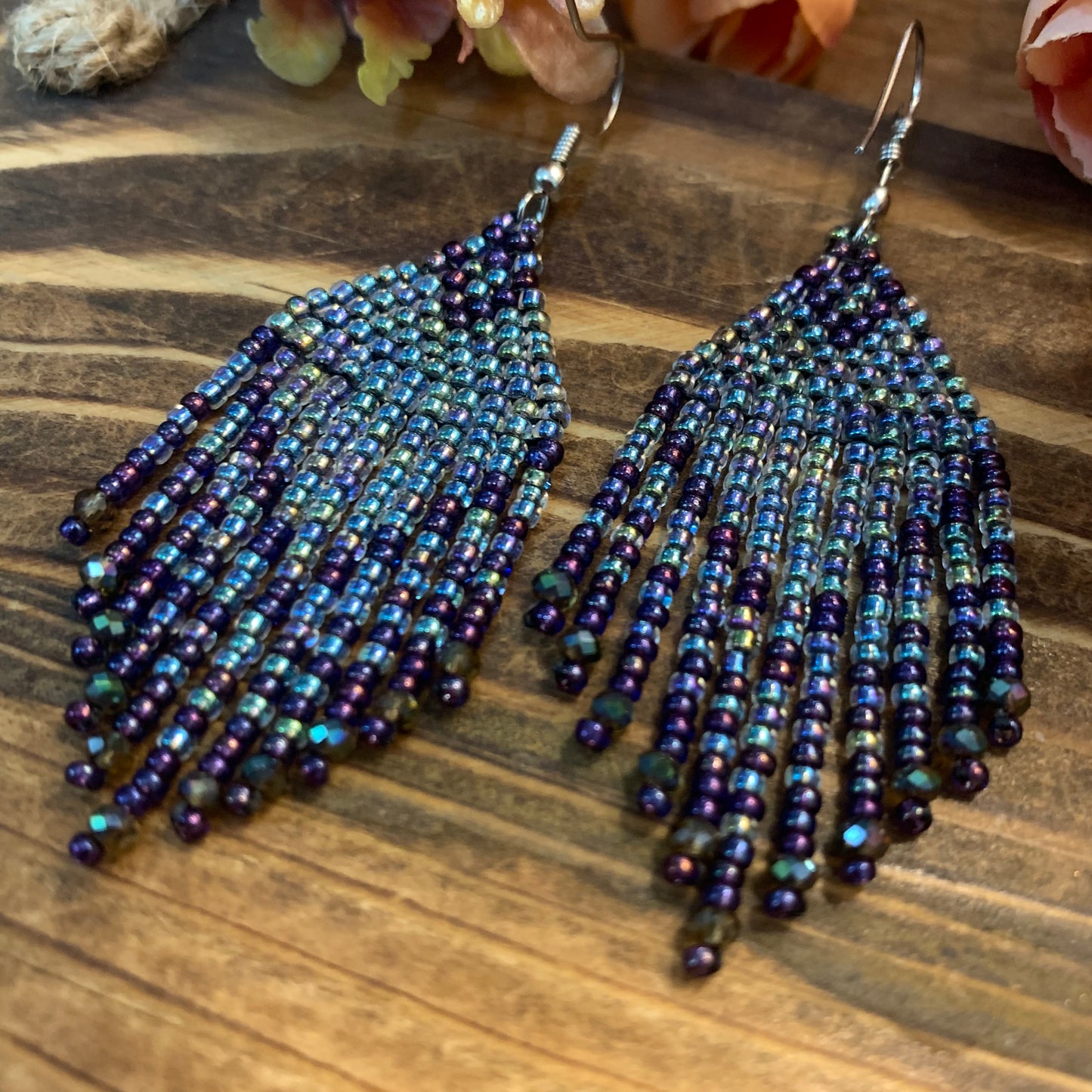 Attire Magea (Attract Magic) : Blue| Fringe Earrings