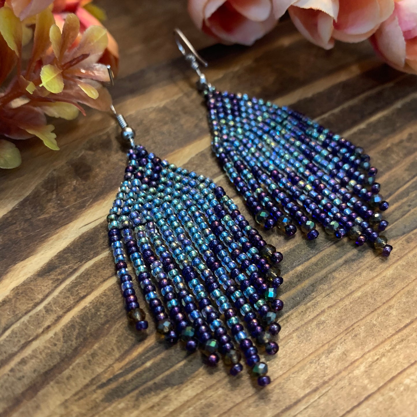 Attire Magea (Attract Magic) : Blue| Fringe Earrings