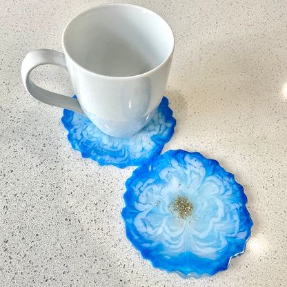 Flower Bloom Coaster (FBC_05) - set of 2 coasters