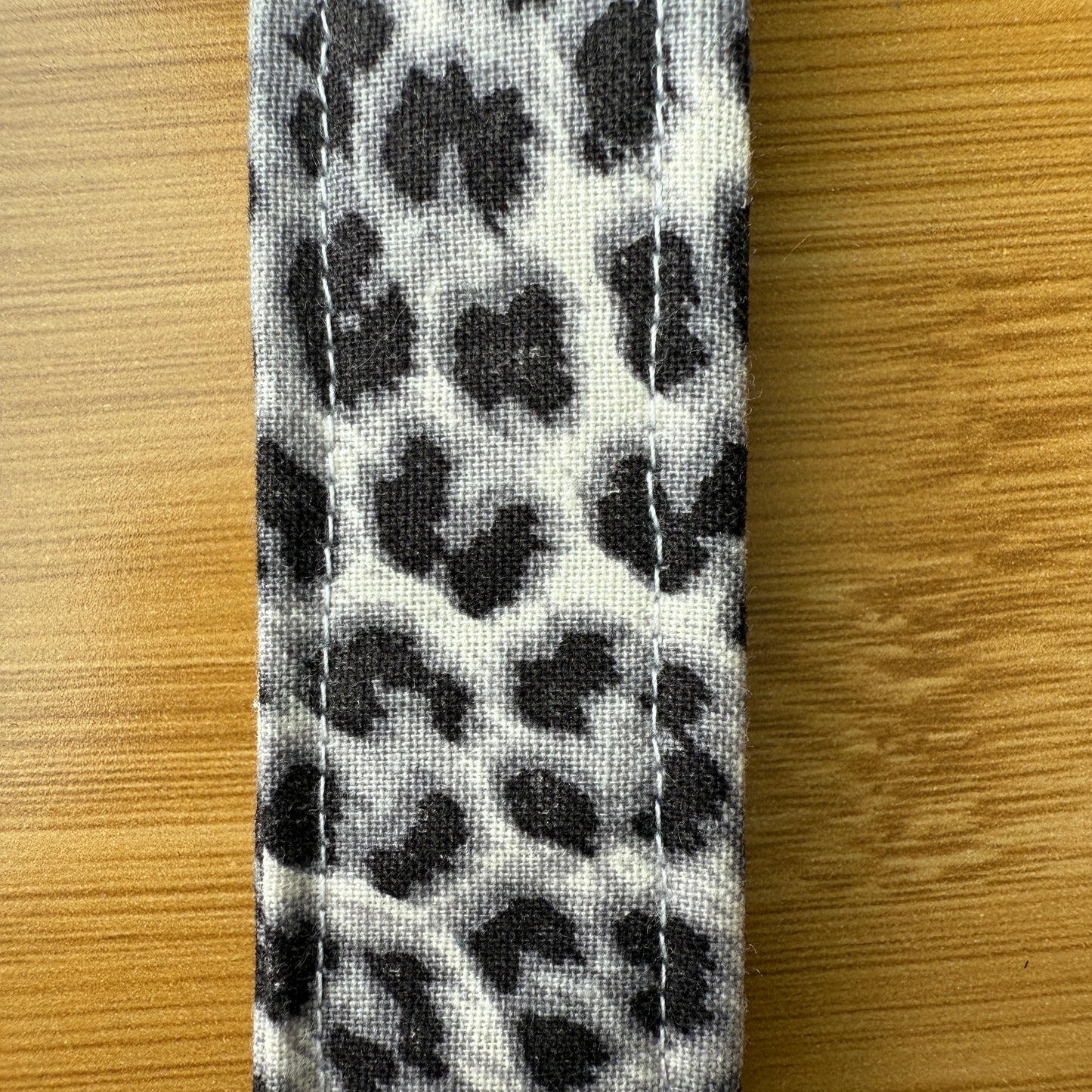 Fabric Key Fob (KF20) - Leopard Print