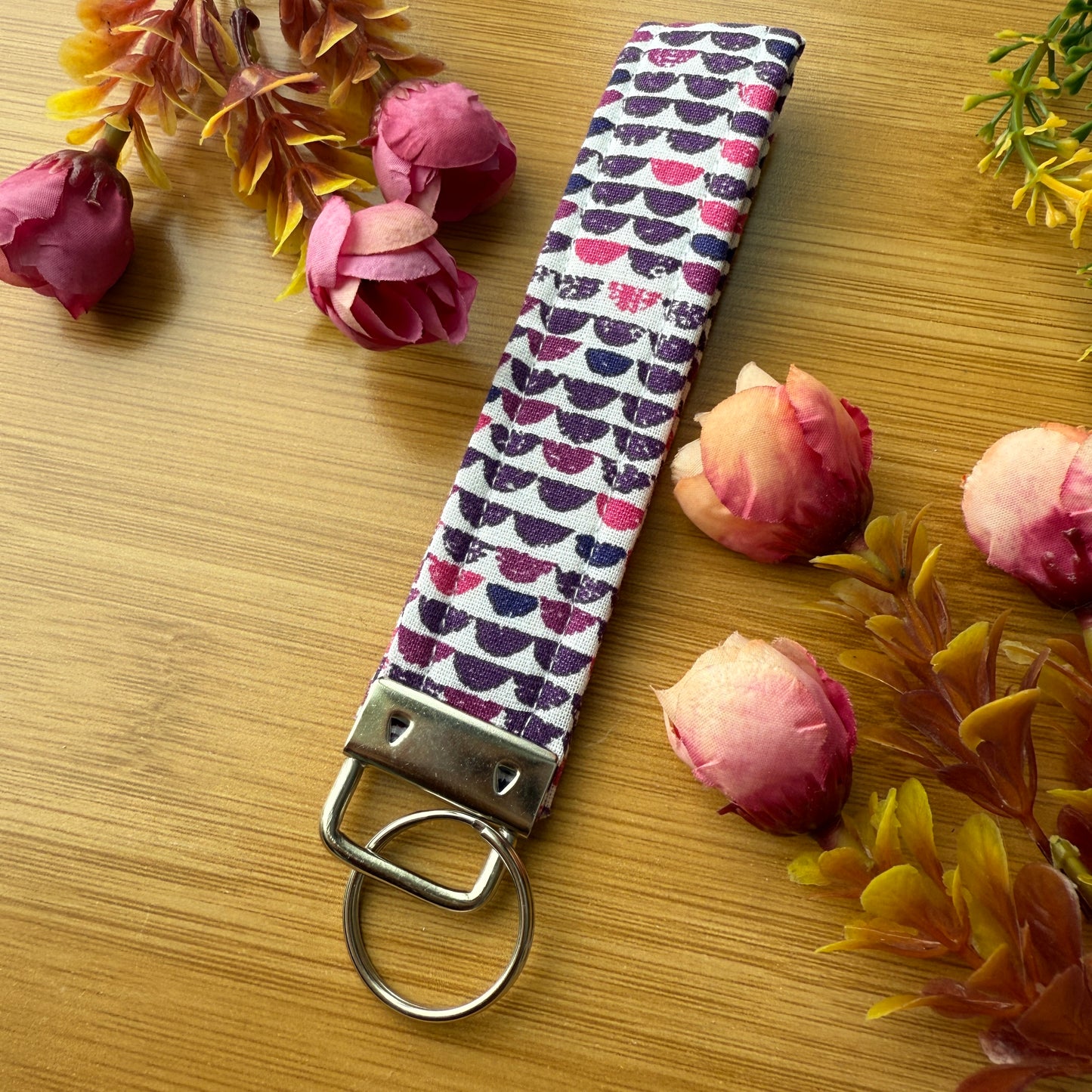 Fabric Key Fob (KF22) - Buttons