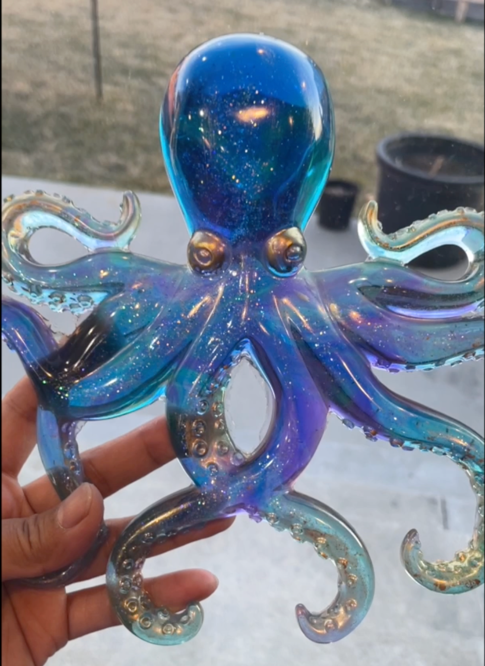 Large Octopus Wall Hanging